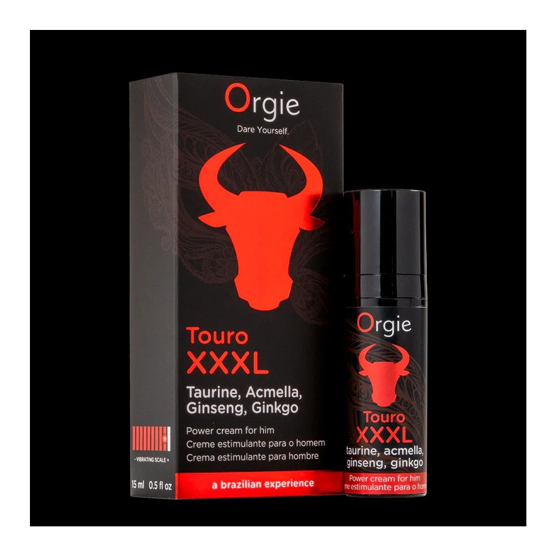 Stimulerende Creme til Mænd – Orgie Touro XXXL fra Sadistenstoolbox