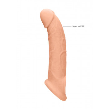 Penisforlænger Sleeve 22 cm – RealRock Flesh fra Sadistenstoolbox