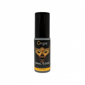 Deepthroat Spray med Mynte – Orgie Oral Ease fra Sadistenstoolbox
