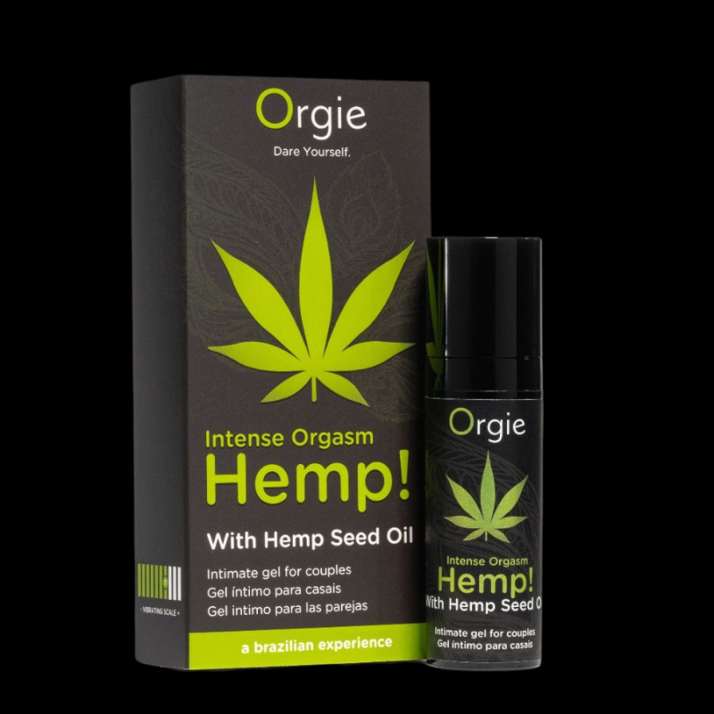 Hemp Stimulationsgel – Orgie Hemp! Intense Orgasm fra Sadistenstoolbox