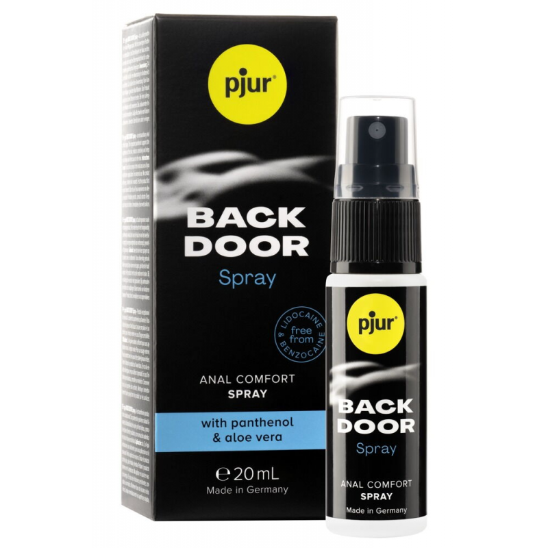 Anal Comfort Spray – Afslappende – Pjur Back Door 20 ml fra Sadistenstoolbox