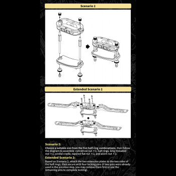 Dungeon Lab Hyena – E-stim Humbler & Ball Stretcher fra Sadistenstoolbox
