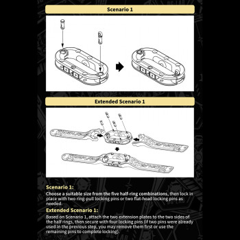 Dungeon Lab Hyena – E-stim Humbler & Ball Stretcher fra Sadistenstoolbox