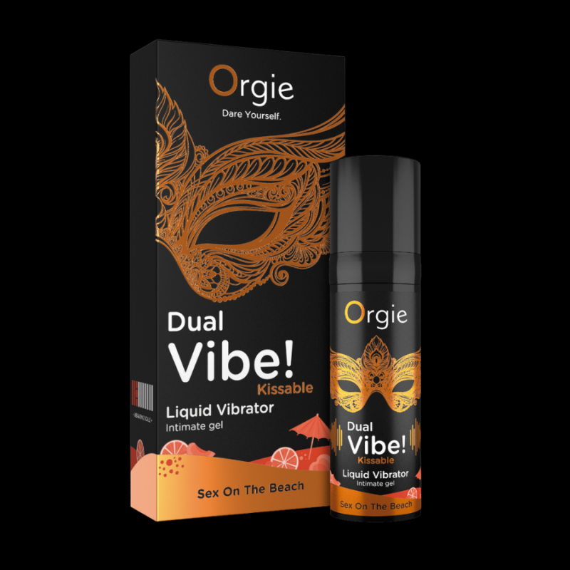 Vibrerende Gel – Orgie Dual Vibe! Liquid Vibrator (Sex on the Beach) fra Sadistenstoolbox