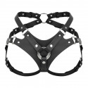 No-Parts Blake Strap-on Harness – Sort – 3 O-Ringe fra Sadistenstoolbox