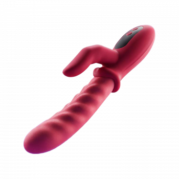 Rabbitvibrator med app – bølge & finger – IntoYou fra Sadistenstoolbox