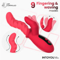 Rabbitvibrator med app – bølge & finger – IntoYou fra Sadistenstoolbox