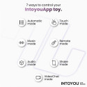 Rabbitvibrator med app – bølge & finger – IntoYou fra Sadistenstoolbox