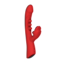 Rabbit Vibrator App-styret – IY Trixy – Rød Tapping fra Sadistenstoolbox