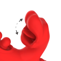 Rabbit Vibrator App-styret – IY Trixy – Rød Tapping fra Sadistenstoolbox