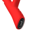 Rabbit Vibrator App-styret – IY Trixy – Rød Tapping fra Sadistenstoolbox