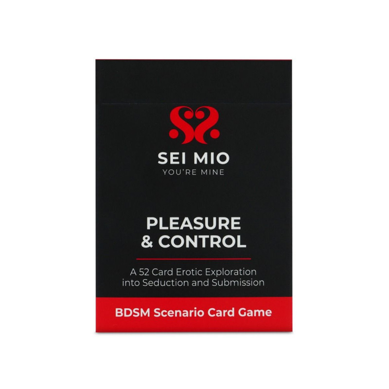 BDSM Kortspil til Par – Sei Mio Pleasure & Control fra Sadistenstoolbox