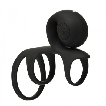 Penisring med Klitorisstimulator – SVibe Snail Jovi Arc fra Sadistenstoolbox
