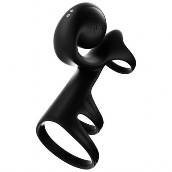 Penisring med Klitorisstimulator – SVibe Snail Jovi Arc fra Sadistenstoolbox