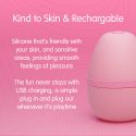 Ægvibrator til Klitoris – Skins Minis Scream Egg fra Sadistenstoolbox