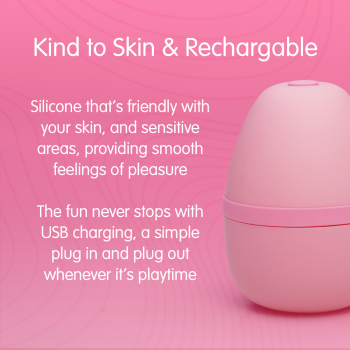 Ægvibrator til Klitoris – Skins Minis Scream Egg fra Sadistenstoolbox