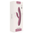 Svakom Trysta Neo app-styret rabbit vibrator i rosa Liquid Silicone med roterende G-punkt kugle