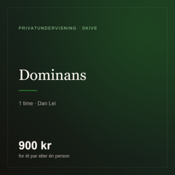 Kursus i Dominans – Fysisk...