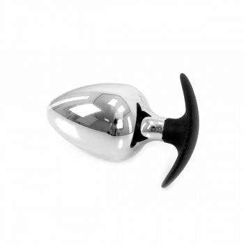 Anal Buttplug – BIG-S Handle – Kirurgisk Stål – 60 mm fra Sadistenstoolbox
