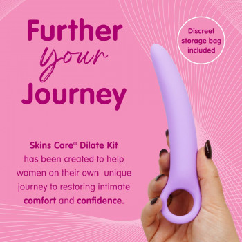 Vaginal Dilator Sæt i Silikone – 3 stk. – Skins Care fra Sadistenstoolbox