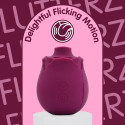 Klitoris Vibrator med Dobbelt Motor – Rose Flutterz fra Sadistenstoolbox