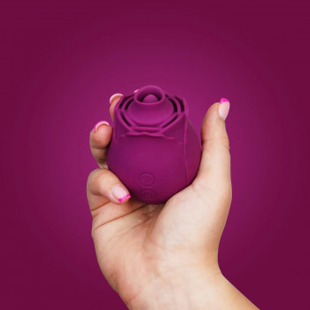 Klitoris Vibrator med Dobbelt Motor – Rose Flutterz fra Sadistenstoolbox