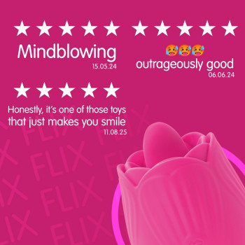Finger Vibrator – Rose Flix – Skins Rose Buddies fra Sadistenstoolbox