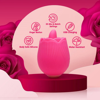 Finger Vibrator – Rose Flix – Skins Rose Buddies fra Sadistenstoolbox