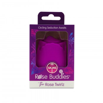 Roterende Vibrator – Rose Twirlz – Skins Rose Buddies fra Sadistenstoolbox