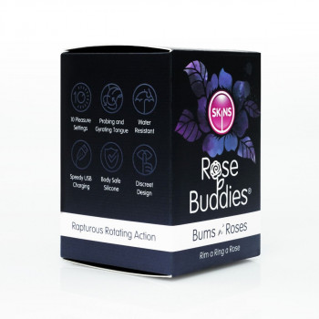 Rimming Vibrator – Bums N' Roses – Skins Rose Buddies fra Sadistenstoolbox