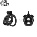 Cellmate Styxx CBT Chastity Bur Sort – Str. 0 fra Sadistenstoolbox