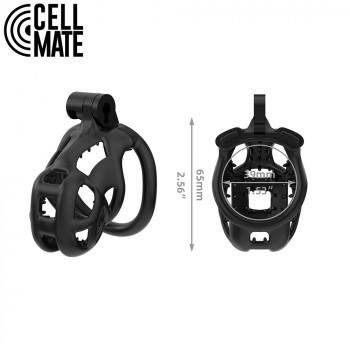 Cellmate Styxx CBT Chastity Bur Sort – Str. 1 fra Sadistenstoolbox