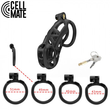 Chastity Bur – Cellmate Guardian Sort Str. 4 fra Sadistenstoolbox