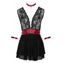 Bondage Babydoll med Manchetter og Halsbånd – Cottelli fra Sadistenstoolbox