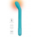 G-punkt Vibrator med Varme – Slank – Lithea PRO Turquoise fra Sadistenstoolbox