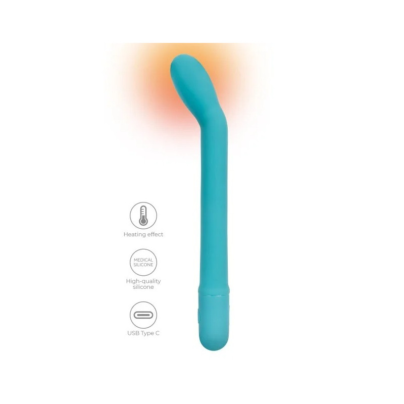 G-punkt Vibrator med Varme Slank Lithea PRO Turquoise
