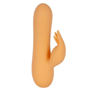Mini Rabbitvibrator – 14 cm – Soft & Cute SUNI Peach fra Sadistenstoolbox