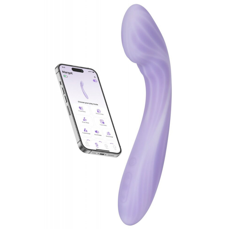 G-punkt Vibrator med Varme og To Motorer – Svakom Margot fra Sadistenstoolbox