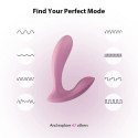 Bærbar App-vibrator til Klitoris og G-punkt – Svakom Erica fra Sadistenstoolbox