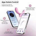 Bærbar App-vibrator til Klitoris og G-punkt – Svakom Erica fra Sadistenstoolbox