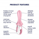 Satisfyer Air Pump Booty 5+ – Oppustelig Analvibrator fra Sadistenstoolbox
