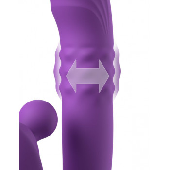 Rabbit Vibrator med Pulserende Perler – Harmoni Pro fra Sadistenstoolbox