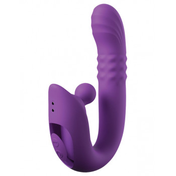 Rabbit Vibrator med Pulserende Perler – Harmoni Pro fra Sadistenstoolbox
