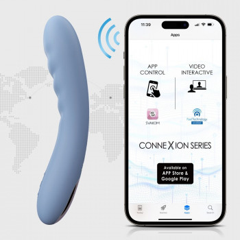 App-styret Vibrator med Stødfunktion – Svakom Ava Neo fra Sadistenstoolbox
