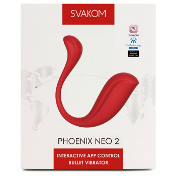 Bullet Vibrator – Vibratoræg med App – Svakom Phoenix Neo 2 fra Sadistenstoolbox