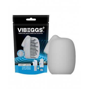 Masturbationsæg med Vibration – Candy Curves – VIBEGGS fra Sadistenstoolbox