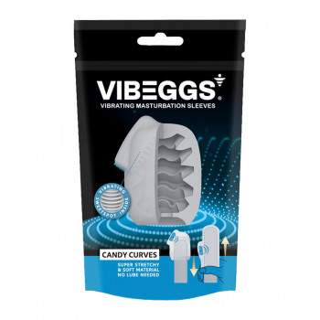 Masturbationsæg med Vibration – Candy Curves – VIBEGGS fra Sadistenstoolbox