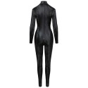 Wetlook Catsuit med Slangeskindsmønster – Cottelli PARTY fra Sadistenstoolbox
