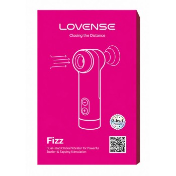Lovense Fizz – Klitoris Stimulator med To Hoveder fra Sadistenstoolbox