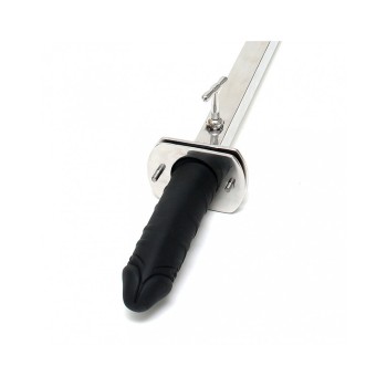 Spredestang med Dildoholder – T-form 60 cm – Rimba fra Sadistenstoolbox